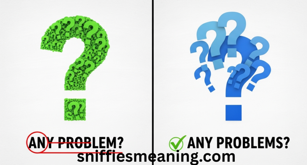 Any Problem or Any Problems – How to Use Them Correctly in English