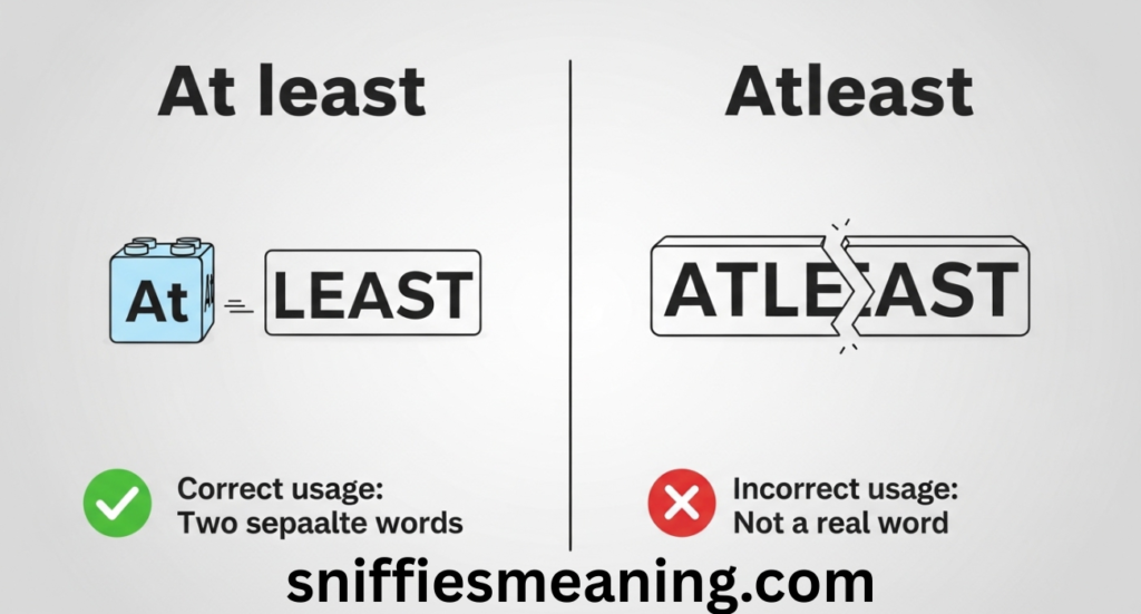 Atleast or At Least: Understanding the Difference and Correct Usage