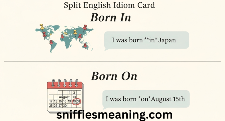 Born in or Born On – How to Use Them Correctly in English