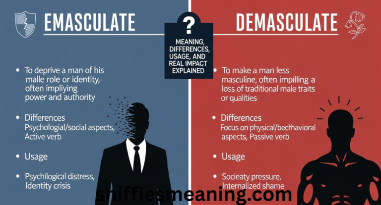Emasculate vs Demasculate: Meaning, Differences, Usage, and Real Impact Explained