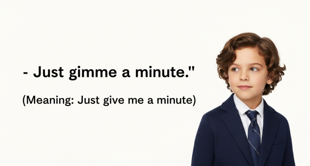 Gimme Meaning: Definition, Usage, Examples, and Real-Life English Explained