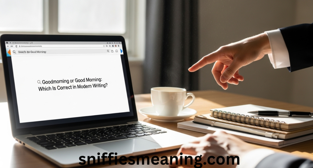 Goodmorning or Good Morning: Which Is Correct in Modern Writing?