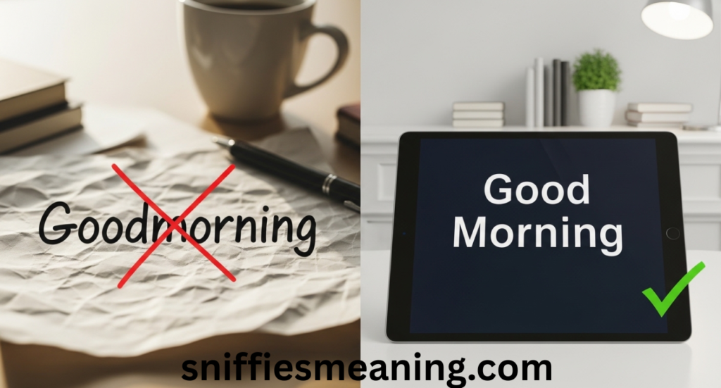 Goodmorning or Good Morning: Which Is Correct in Modern Writing?