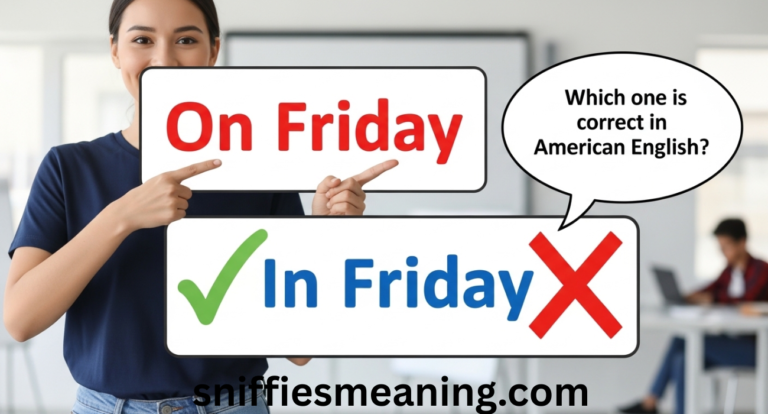 On Friday or In Friday – Which One Is Correct in American English?
