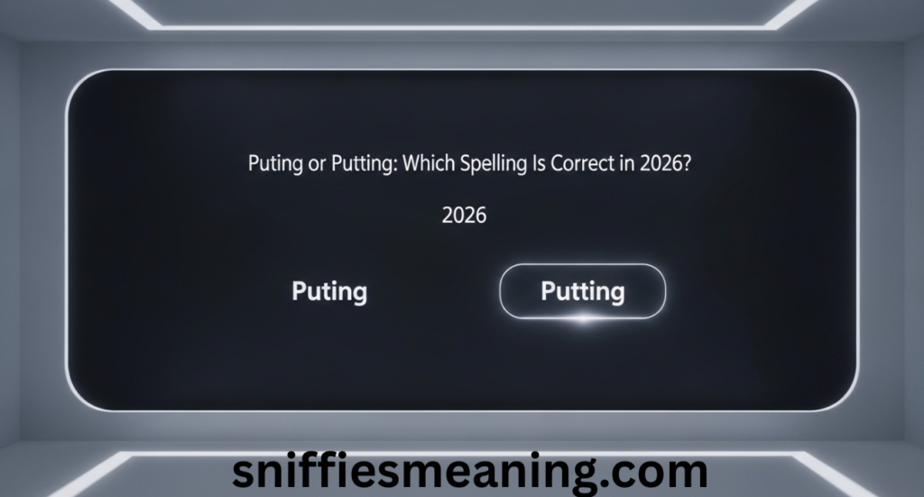Puting or Putting: Which Spelling Is Correct in 2026?