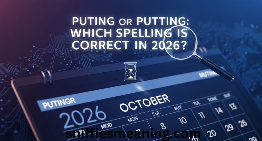 Puting or Putting: Which Spelling Is Correct in 2026?