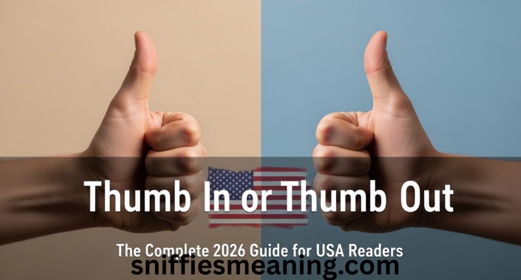 Thumb In or Thumb Out: The Complete 2026 Guide for USA Readers