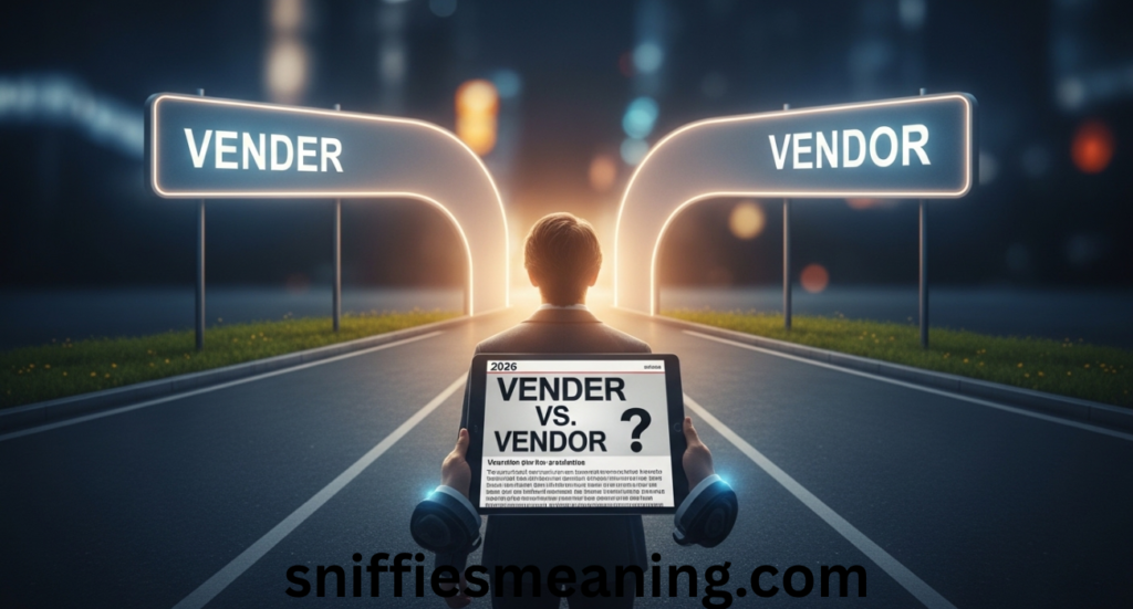 Vender vs Vendor – Which Spelling is Correct in 2026?