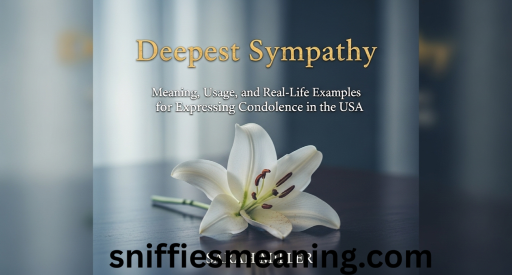 Deepest Sympathy: Meaning, Usage, and Real-Life Examples for Expressing Condolence in the USA