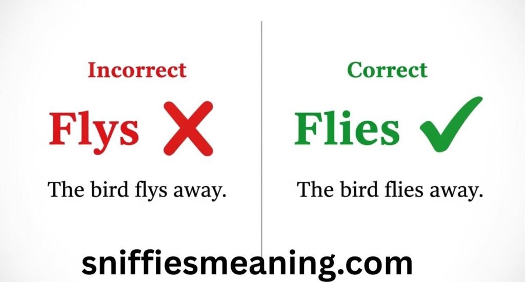 Flys or Flies – Correct Spelling and Usage in US English