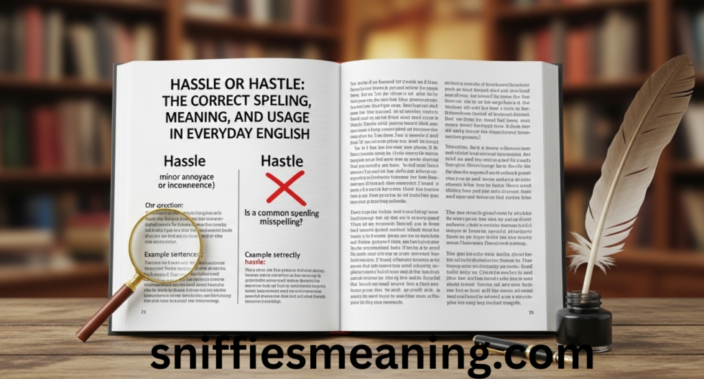 Hassle or Hastle: The Correct Spelling, Meaning, and Usage in Everyday English
