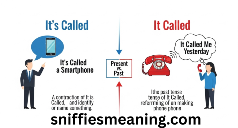It’s Called vs It Called: The Real Difference Explained in Simple English