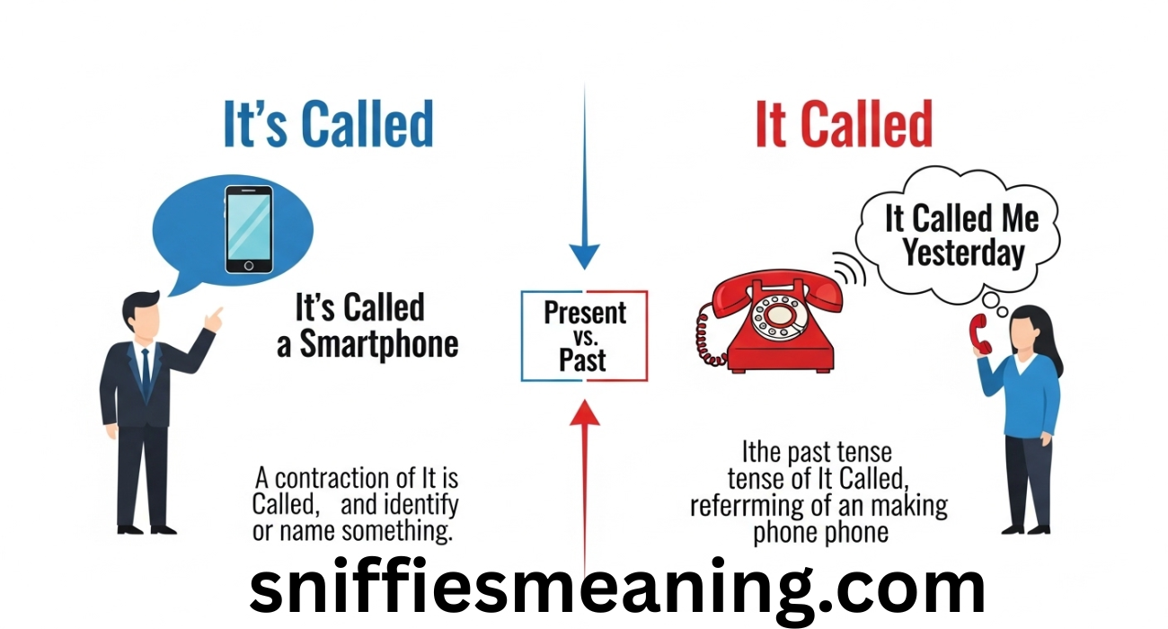 It’s Called vs It Called: The Real Difference Explained in Simple English
