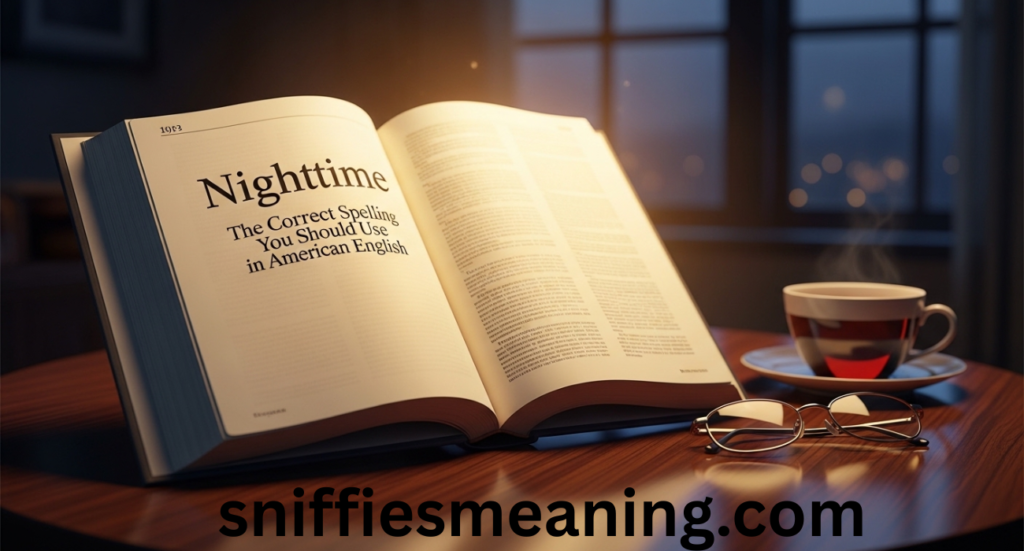 Nighttime or Night Time: The Correct Spelling You Should Use in American English