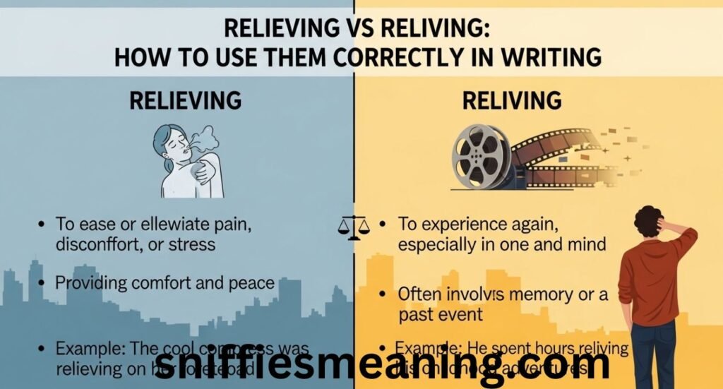 Relieving vs Reliving: How to Use Them Correctly in Writing