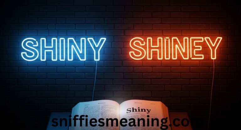 Shiny vs Shiney: How to Spell It Correctly in English
