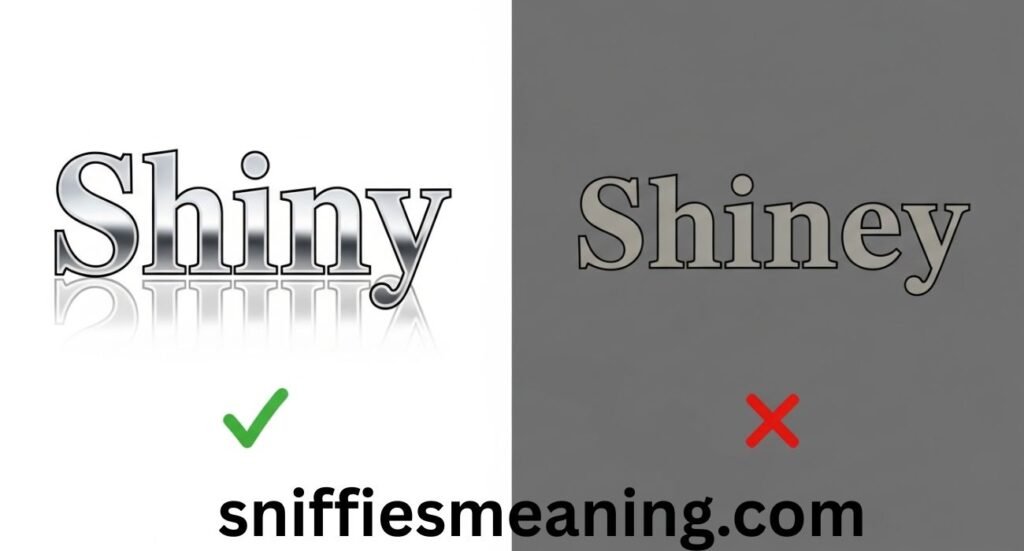 Shiny vs Shiney: How to Spell It Correctly in English