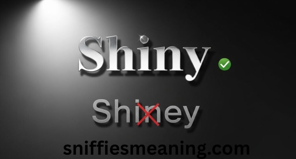 Shiny vs Shiney: How to Spell It Correctly in English