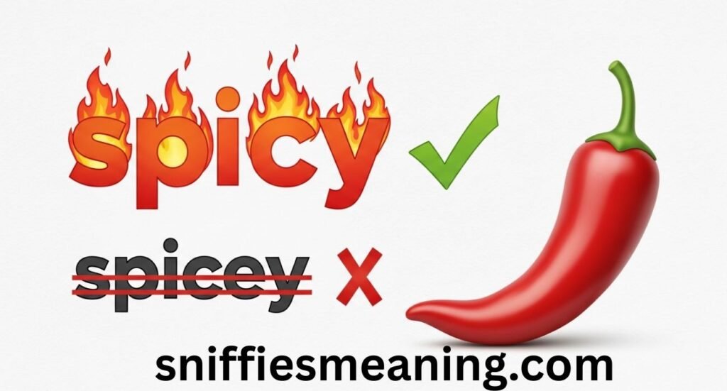 Spicey or Spicy – Which Spelling Is Correct in English? 🌶️