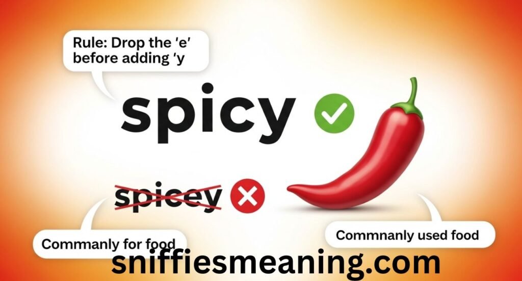 Spicey or Spicy – Which Spelling Is Correct in English? 🌶️
