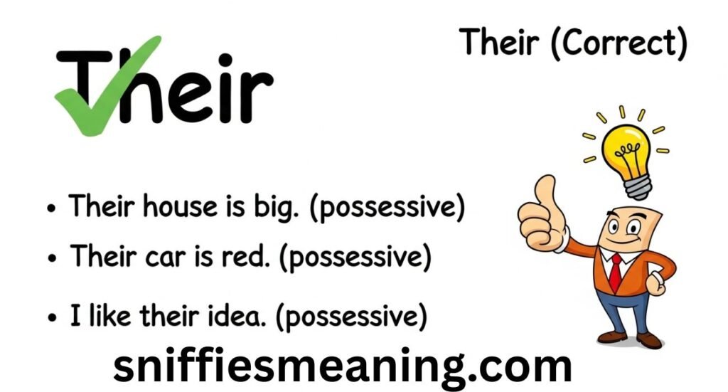 Thier or Their: Mastering the Correct Spelling for Everyday English