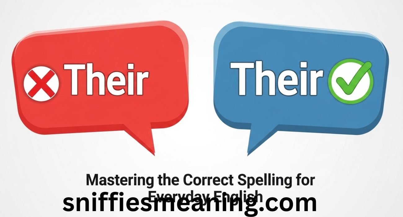 Thier or Their: Mastering the Correct Spelling for Everyday English