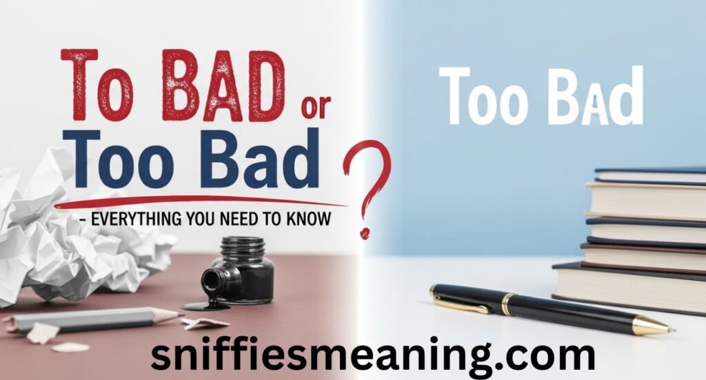 To Bad or Too Bad – Everything You Need to Know