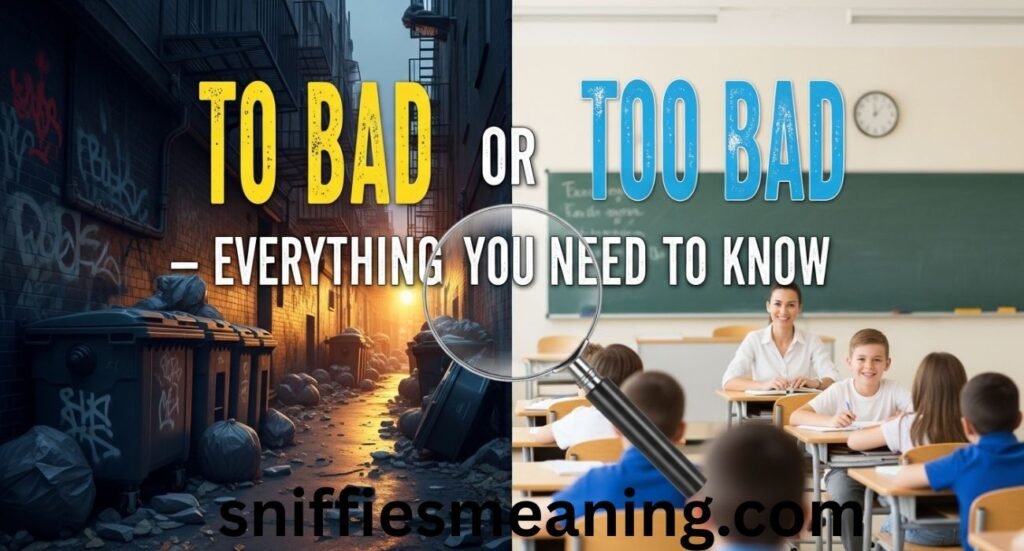 To Bad or Too Bad – Everything You Need to Know