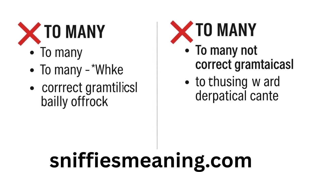 Too Many or To Many — Easy Grammar Guide to Avoid Common Mistakes