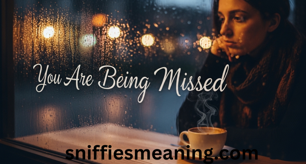 Understanding “You Are Being Missed”: Meaning, Usage, and Nuances