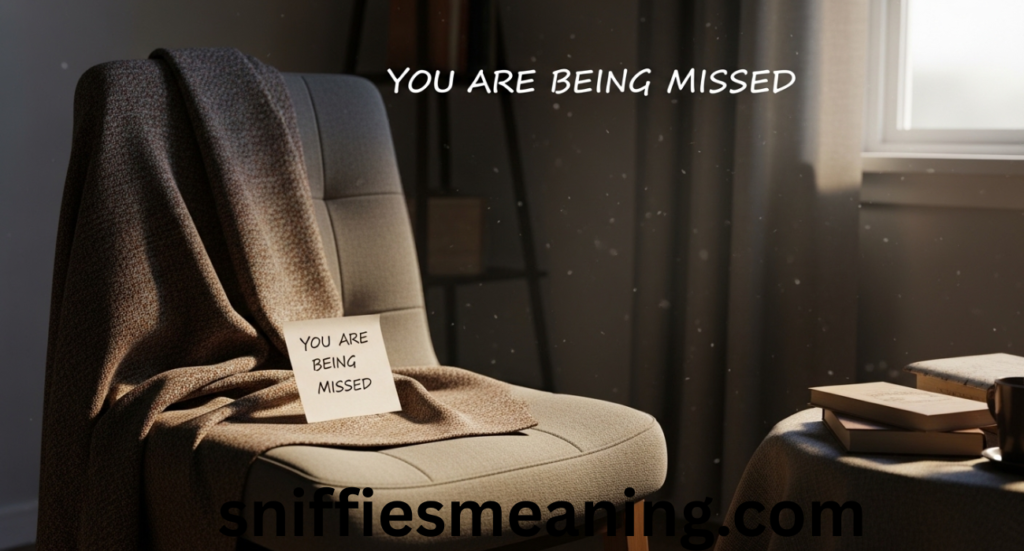 Understanding “You Are Being Missed”: Meaning, Usage, and Nuances