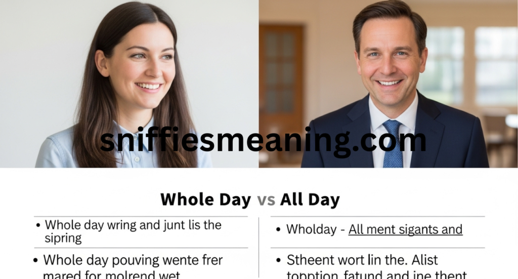 Whole Day or All Day – Meaning, Usage, and Key Grammar Differences Explained
