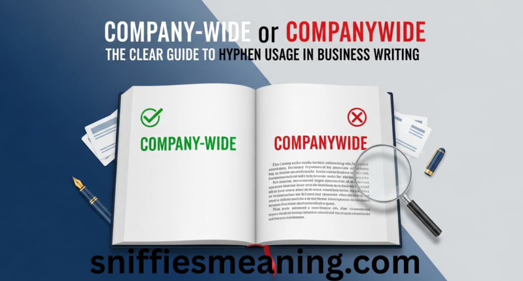Company-wide or Companywide: The Clear Guide to Hyphen Usage in Business Writing