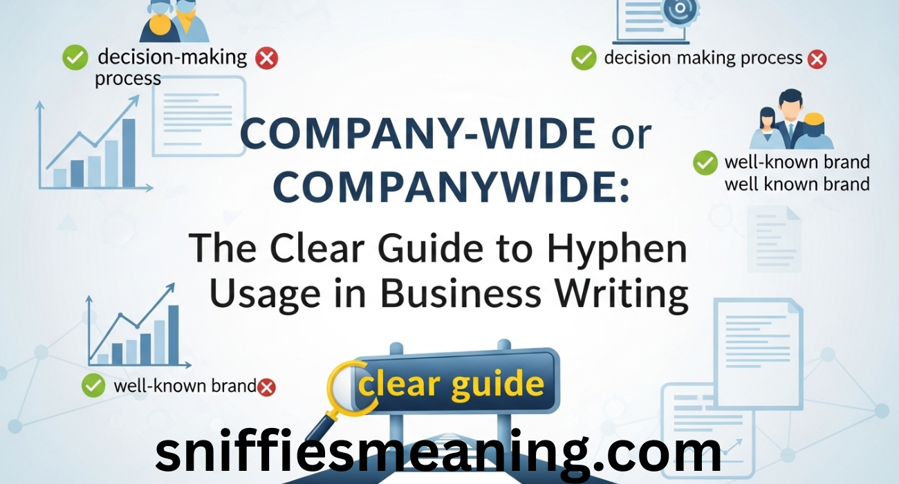 Company-wide or Companywide: The Clear Guide to Hyphen Usage in Business Writing