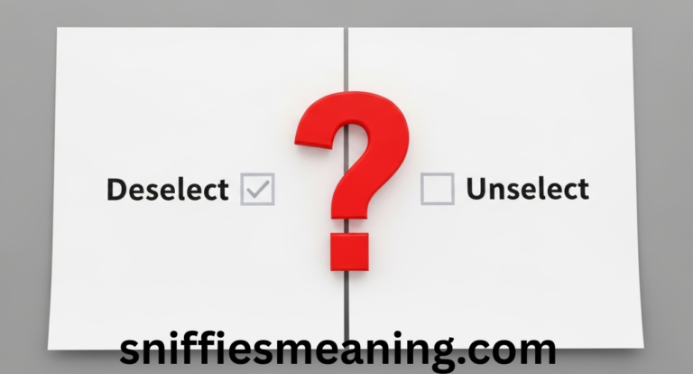 Unselect or Deselect: Which Is Correct in UI Writing and Technical Documentation?