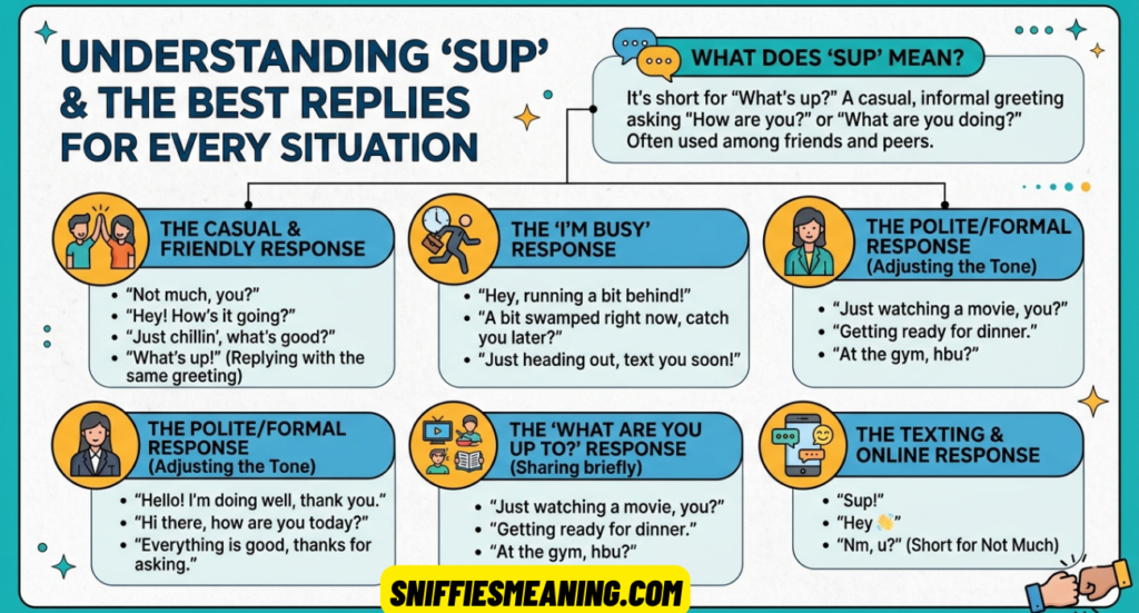 Best Reply to SUP and Its Meaning: What to Say in Every Situation