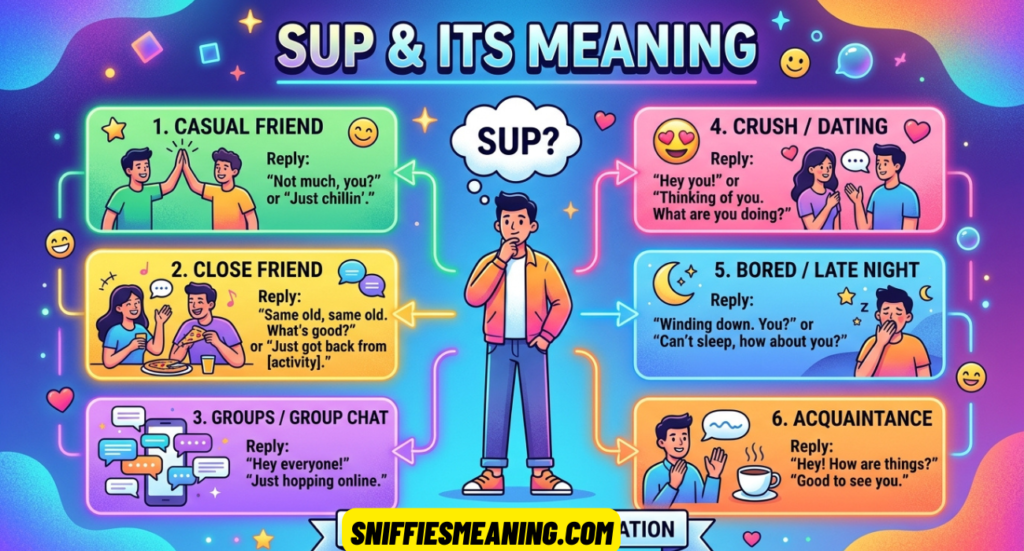 Best Reply to SUP and Its Meaning: What to Say in Every Situation