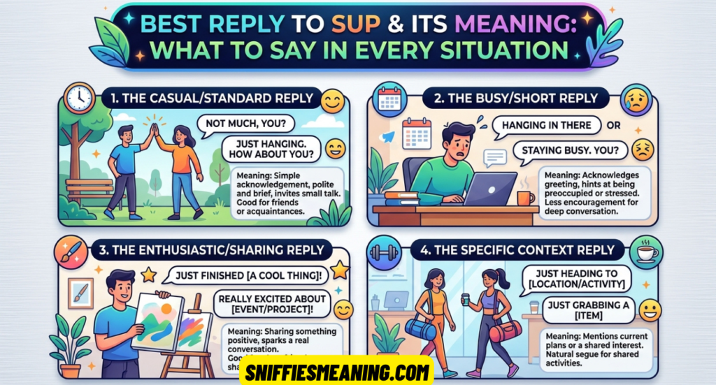Best Reply to SUP and Its Meaning: What to Say in Every Situation