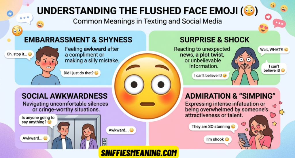 Flushed Face Emoji Meaning: What It Really Means in Texting and Social Media