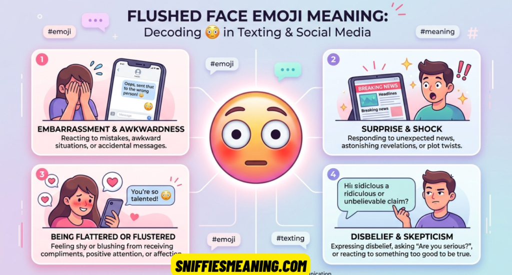 Flushed Face Emoji Meaning: What It Really Means in Texting and Social Media