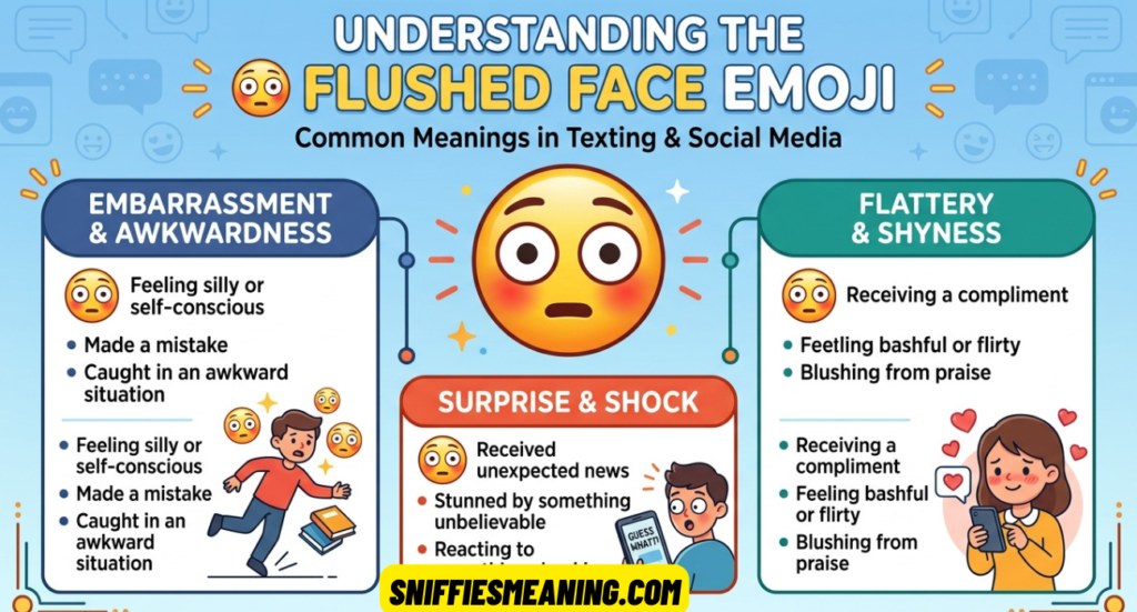 Flushed Face Emoji Meaning: What It Really Means in Texting and Social Media