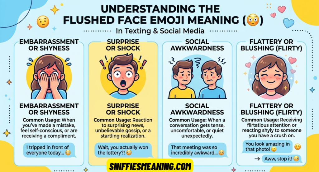 Flushed Face Emoji Meaning: What It Really Means in Texting and Social Media