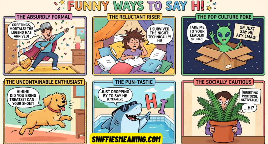 60 Funny Ways to Say Hi Over Text: Fun, Cute, and Clever Greetings