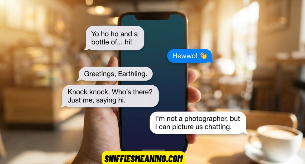 60 Funny Ways to Say Hi Over Text: Fun, Cute, and Clever Greetings