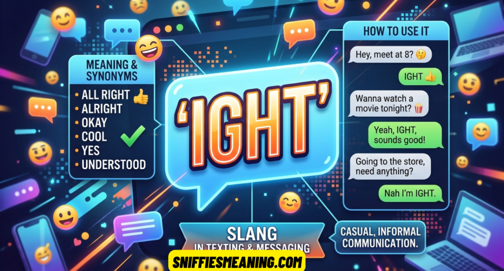 IGHT Mean in Text: What This Slang Means and How to Use It