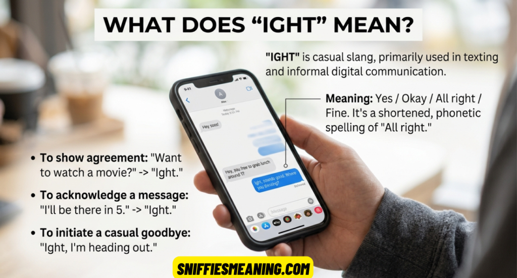 IGHT Mean in Text: What This Slang Means and How to Use It