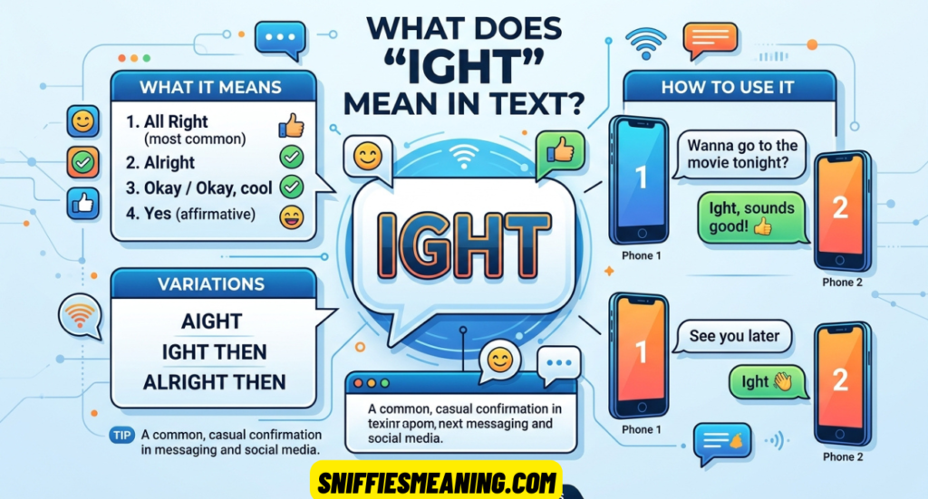 IGHT Mean in Text: What This Slang Means and How to Use It