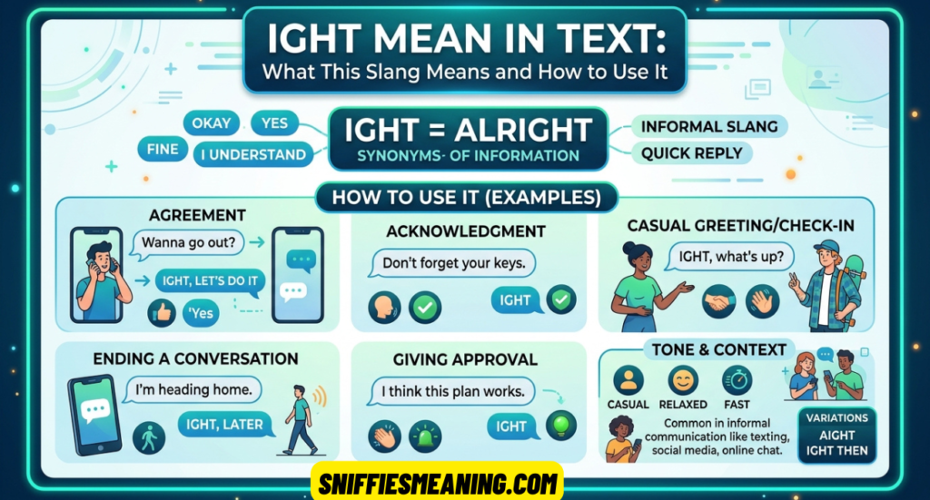 IGHT Mean in Text: What This Slang Means and How to Use It