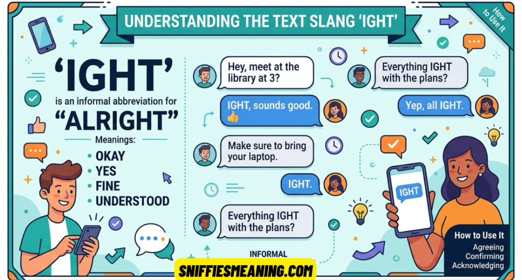 IGHT Mean in Text: What This Slang Means and How to Use It