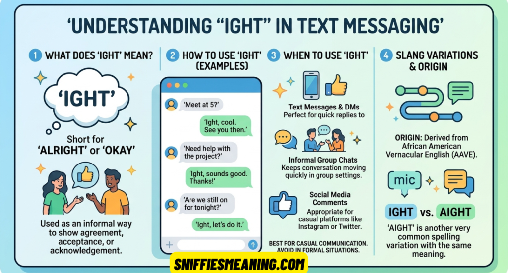 IGHT Mean in Text: What This Slang Means and How to Use It